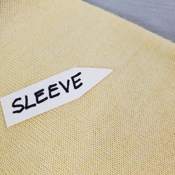 Roundtree York Sweater Men XL Yellow Knit Gray Blue Argyle Wool Blend Preppy Y2K - Picture 14 of 14